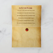 Carte ADORATION DE MAGI, Burne-Jones Vieux Bénédiction i (Intérieur)