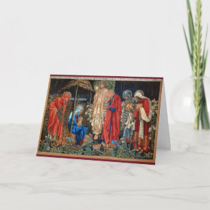 Carte Adoration des Mages à la naissance du Christ