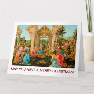 Carte Adoration du Magi Sandro Botticelli 1478-1482