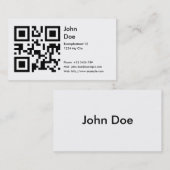 Carte (adresse, téléphone, email, Web) (Devant / Derrière)