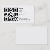 Carte (adresse, téléphone, email, Web) (Devant / Derrière)