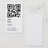 Carte (adresse, téléphone, email, Web) (Devant / Derrière)