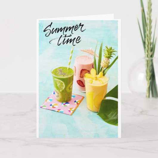 CARTE ADULTE "AOÛT ANNIVERSAIRE" PROFITER (Devant)