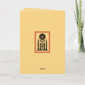 Carte Advent Hope, Peace, Joy, and Love Stylized Design (Dos)