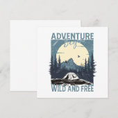 Carte Adventure Begin - Wild and Free (Devant / Derrière)