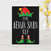 Carte Aerial Silks Elf Shirt Family Matching Pajamas Chr (Fleur jaune)