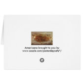 Carte aérienne antique de San Francisco, Californi (Dos Horizontal)