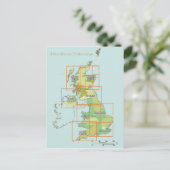 Carte aérienne du Royaume-Uni (Debout devant)