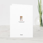 Carte Affaire Aspens Custom Greeting Card (Dos)