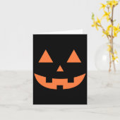 Carte Affaire Scary Jack O'Lantern (Fleur jaune)