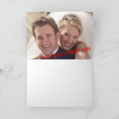 Carte affectueuse de couples de mariage (2) (Intérieur)