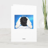 Carte Affenpinscher ANGE (Dos)