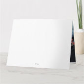 Carte Affenpinscher Snowy Sleigh Ride Décor de Noël (Dos)