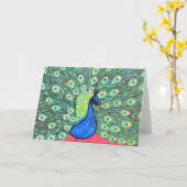 Carte Affichage de peintures de paquetages (Fleur jaune)