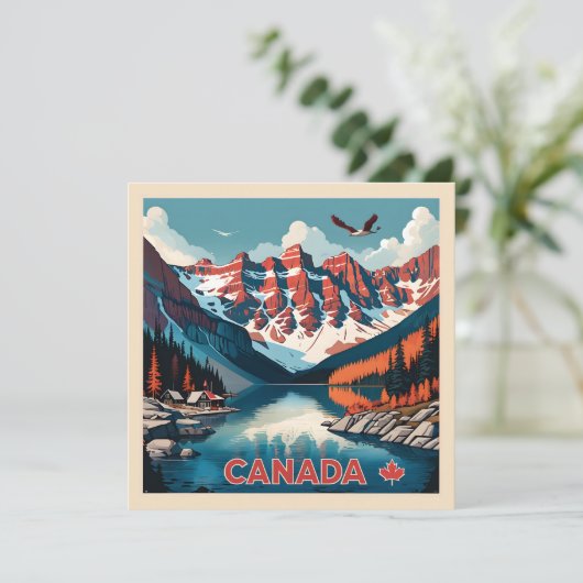 Carte Affiche Canada Travel (Debout devant)