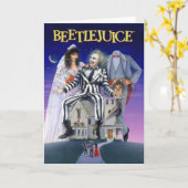 Carte Affiche de Beetlejuice | Théâtral (Fleur jaune)