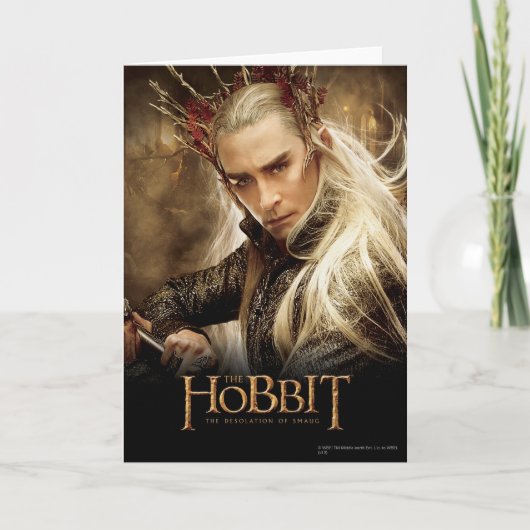 Carte Affiche de caractères Thranduil 1 (Devant)