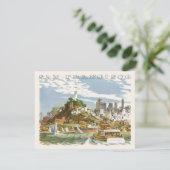 Carte Affiche de voyage de la baie de San Francisco Ferr (Debout devant)