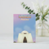 Carte Affiche de voyage Karachi Pakistan (Debout devant)