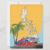 Carte Affiche de voyage Luzon Philippines (Devant)