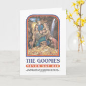 Carte Affiche du trésor de The Goonies pour l'anniversai (Fleur jaune)