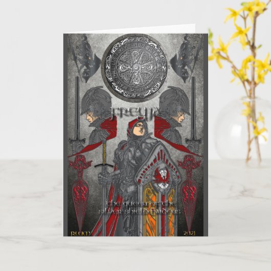 Carte Afficher Freyja (Fleur jaune)