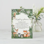 Carte Afficher l'insert de douche Woodland (Debout devant)