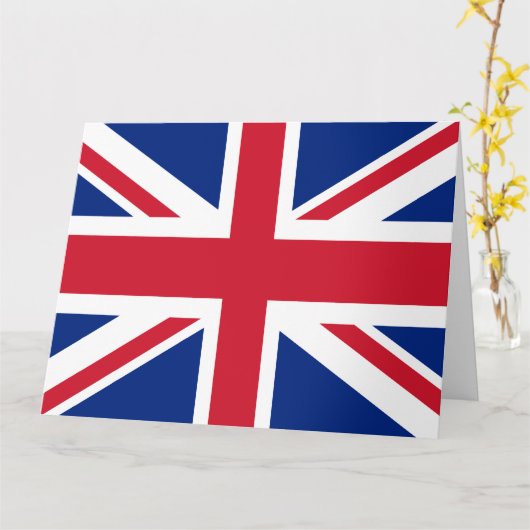 Carte Afficher vos couleurs - Royaume-Uni (Fleur jaune)