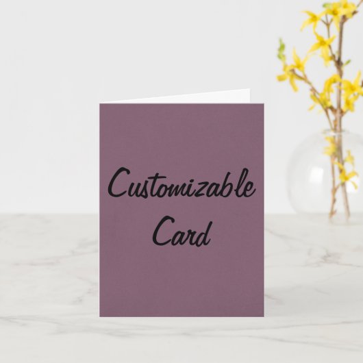 Carte Affirmations De Devis Ou De Message Personnalisabl (Fleur jaune)