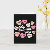 Carte Affirmations positives pour enseignant Saint-Valen (Fleur jaune)