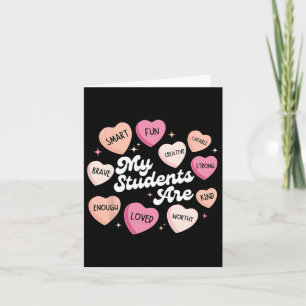 Carte Affirmations positives pour enseignant Saint-Valen