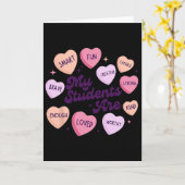 Carte Affirmations positives pour enseignants Saint-Vale (Fleur jaune)