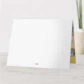 Carte Afghan Hound Beach Surf Peinture (Dos)