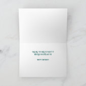 Carte Afghan Hound Dog re-BARKable Funny Anniversaire (Intérieur)