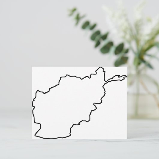 Carte Afghanistan (Debout devant)
