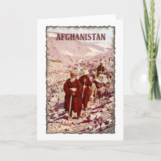Carte Afghanistan vintage