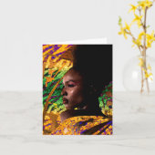 Carte Africain (Fleur jaune)