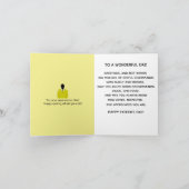 Carte African American Suit & Cravate Happy Fête des pèr (Intérieur)