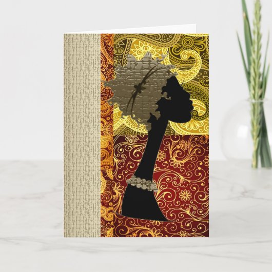 Carte African  Autumn (Devant)