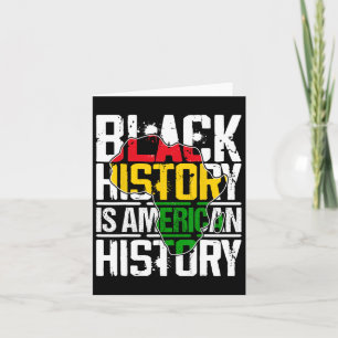 Carte African Pride JunetDix Mois de l'histoire des Noir