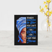 Carte African Woman Afro I (Fleur jaune)