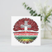 Carte Afrika Afrikanisch Schweizer Schweiz Baum Wurzel (Debout devant)