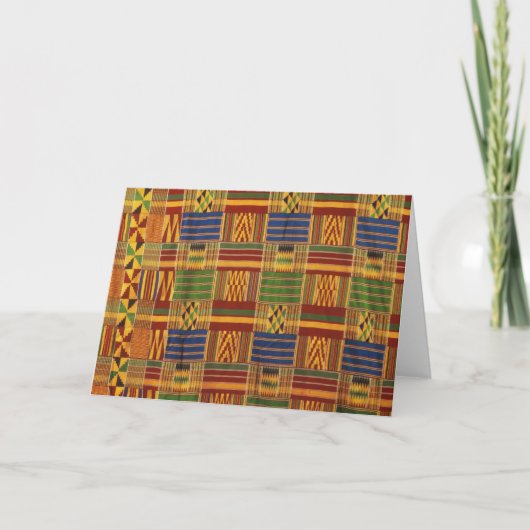 Carte AfriMex Urbano Kente (Devant)