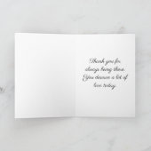 Carte Afro-Américain avec ballons Galantines Day  (Intérieur)