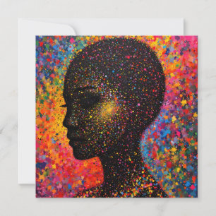 Carte Afro Nebula Whisper – Célébration de l'Histoire de