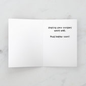 Carte After Surgery #1 Get Well Card SD-1 (Intérieur)