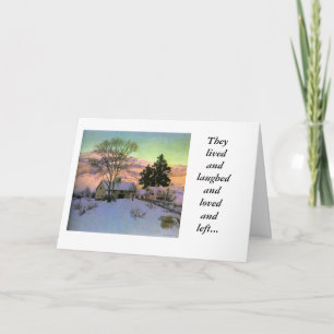 Carte Afterglow, 1947, huile sur la toile, ils ont vécu