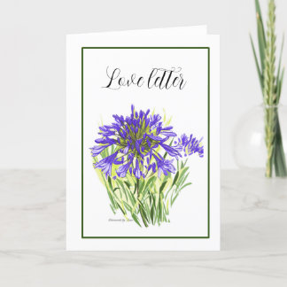 Carte Agapanthus