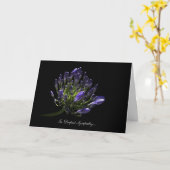 Carte Agapanthus, Lys Africains - En Sympathie La Plus P (Fleur jaune)