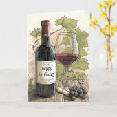 Carte Âgé à la perfection (Fleur jaune)